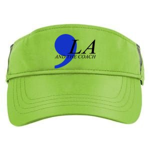 Kamala Harris Tim Walz Coach Comma 2024 Adult Drive Performance Visor