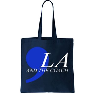 Kamala Harris Tim Walz Coach Comma 2024 Tote Bag