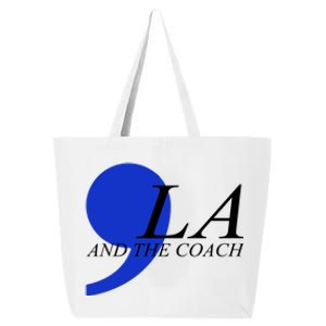 Kamala Harris Tim Walz Coach Comma 2024 25L Jumbo Tote