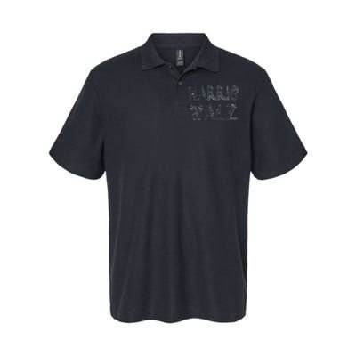 Kamala Harris Tim Walz Waltz Cat 2024 Softstyle Adult Sport Polo