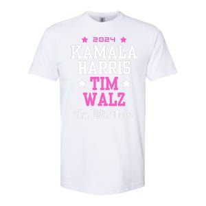 Kamala Harris Tim Walz 2024 President Election I’M With Them Softstyle CVC T-Shirt