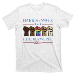 Kamala Harris Tim Walz 2024 Election Lgbt Harris Walz Waltz T-Shirt