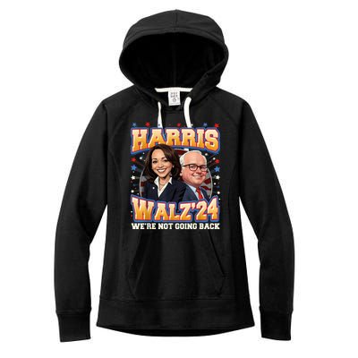 Kamala Harris Tim Waltz 2024 Women's Fleece Hoodie