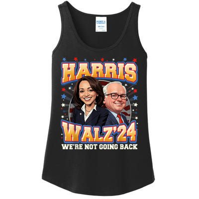 Kamala Harris Tim Waltz 2024 Ladies Essential Tank