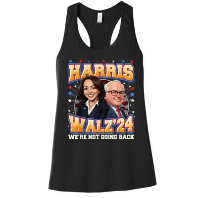 Kamala Harris Tim Waltz 2024 Women's Racerback Tank