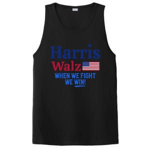 Kamala Harris Tim Walz When We Fight We Win PosiCharge Competitor Tank