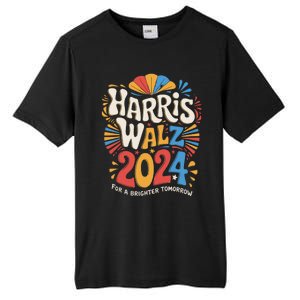 Kamala Harris Tim Waltz Campaign Harris Walz 2024 Election Tall Fusion ChromaSoft Performance T-Shirt