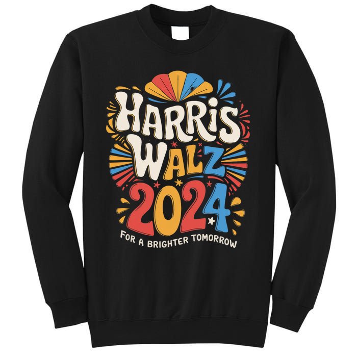 Kamala Harris Tim Waltz Campaign Harris Walz 2024 Election Tall Sweatshirt