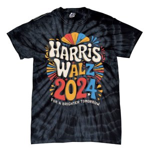 Kamala Harris Tim Waltz Campaign Harris Walz 2024 Election Tie-Dye T-Shirt