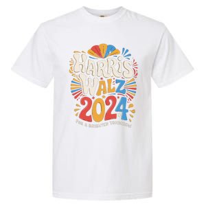 Kamala Harris Tim Waltz Campaign Harris Walz 2024 Election Garment-Dyed Heavyweight T-Shirt