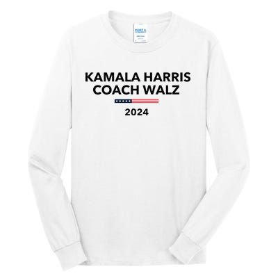 Kamala Harris Tim Walz Waltz Tall Long Sleeve T-Shirt