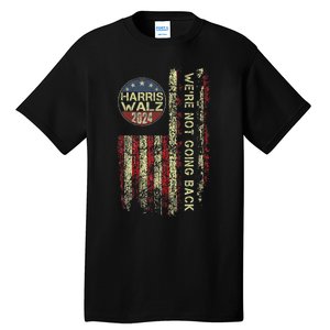 Kamala Harris Tim Walz Waltz Tall T-Shirt