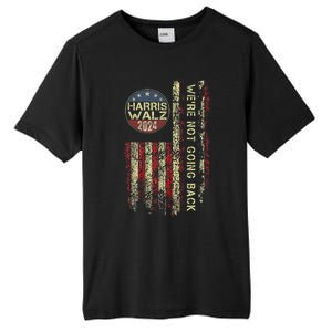 Kamala Harris Tim Walz Waltz Tall Fusion ChromaSoft Performance T-Shirt