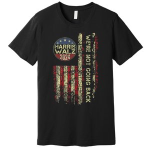 Kamala Harris Tim Walz Waltz Premium T-Shirt