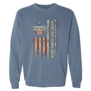 Kamala Harris Tim Walz Waltz Garment-Dyed Sweatshirt