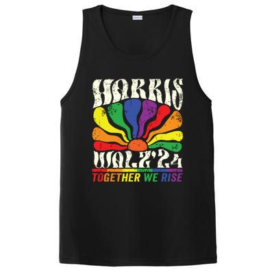 Kamala Harris Tim Walz Pride Lgbt 2024 Together We Rise PosiCharge Competitor Tank