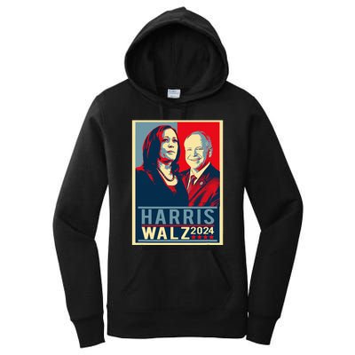 Kamala Harris Tim Waltz 2024 Election Harris Waltz 2024 Women's Pullover Hoodie