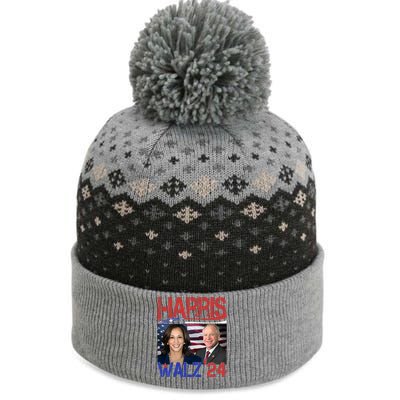 Kamala Harris Tim Walz 2024 Election The Baniff Cuffed Pom Beanie