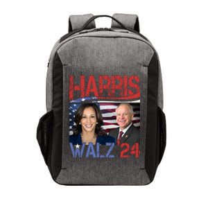 Kamala Harris Tim Walz 2024 Election Vector Backpack