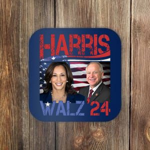 Kamala Harris Tim Walz 2024 Election Coaster