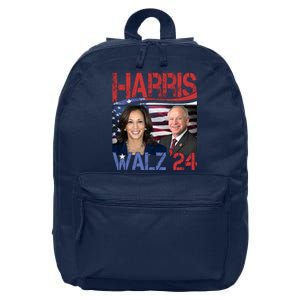 Kamala Harris Tim Walz 2024 Election 16 in Basic Backpack