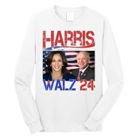 Kamala Harris Tim Walz 2024 Election Long Sleeve Shirt