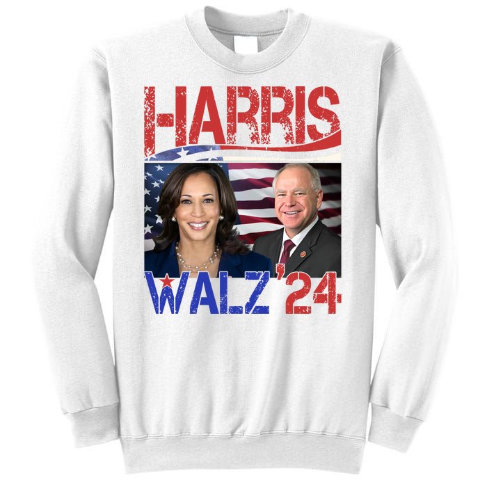 Kamala Harris Tim Walz 2024 Election Sweatshirt