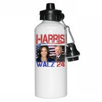 Kamala Harris Tim Walz 2024 Election Aluminum Water Bottle