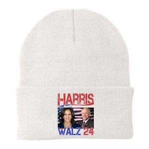 Kamala Harris Tim Walz 2024 Election Knit Cap Winter Beanie