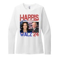 Kamala Harris Tim Walz 2024 Election Womens CVC Long Sleeve Shirt