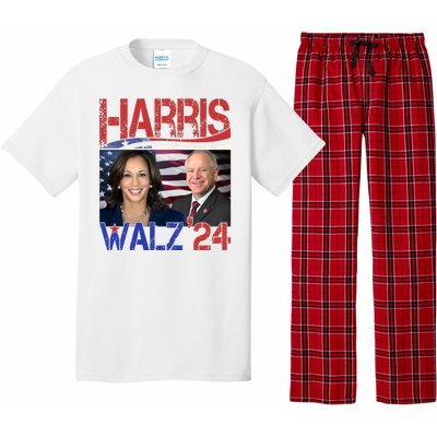 Kamala Harris Tim Walz 2024 Election Pajama Set