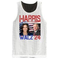 Kamala Harris Tim Walz 2024 Election Mesh Reversible Basketball Jersey Tank