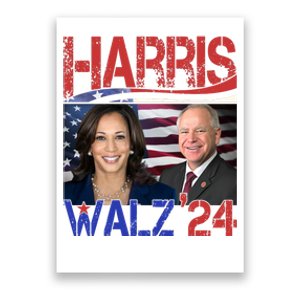 Kamala Harris Tim Walz 2024 Election Poster