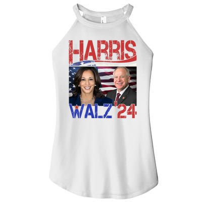 Kamala Harris Tim Walz 2024 Election Women's Perfect Tri Rocker Tank