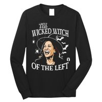 Kamala Harris The Wicked Witch Of The Left Halloween Long Sleeve Shirt