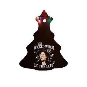 Kamala Harris The Wicked Witch Of The Left Halloween Ceramic Tree Ornament