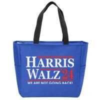 Kamala Harris Tim Walz 2024 Gift Zip Tote Bag