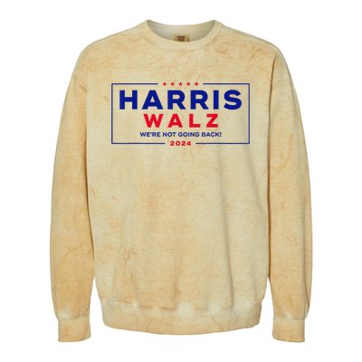 Kamala Harris Tim Walz Waltz 2024 Vp Harris Waltz Election Colorblast Crewneck Sweatshirt