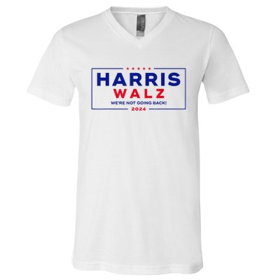 Kamala Harris Tim Walz Waltz 2024 Vp Harris Waltz Election V-Neck T-Shirt