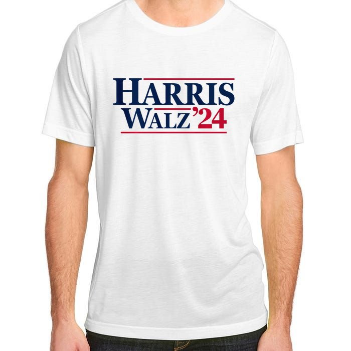 Kamala Harris Tim Walz 2024 24 For President Brat Usa Adult ChromaSoft Performance T-Shirt