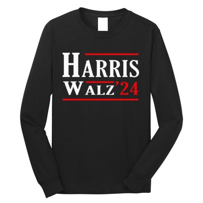 Kamala Harris Tim Walz 2024 Election Democrat Harris Long Sleeve Shirt