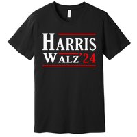 Kamala Harris Tim Walz 2024 Election Democrat Harris Premium T-Shirt