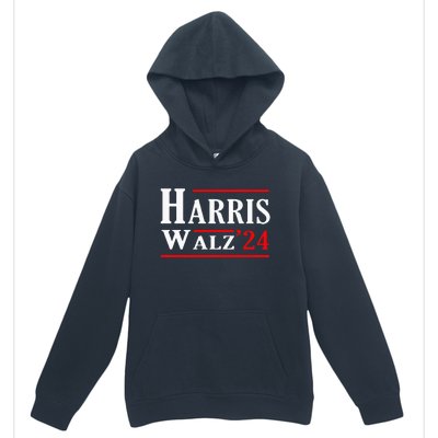 Kamala Harris Tim Walz 2024 Election Democrat Harris Urban Pullover Hoodie