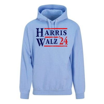 Kamala Harris Tim Walz 2024 Election Democrat Party Unisex Surf Hoodie