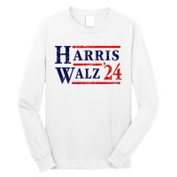 Kamala Harris Tim Walz 2024 Election Democrat Party Long Sleeve Shirt