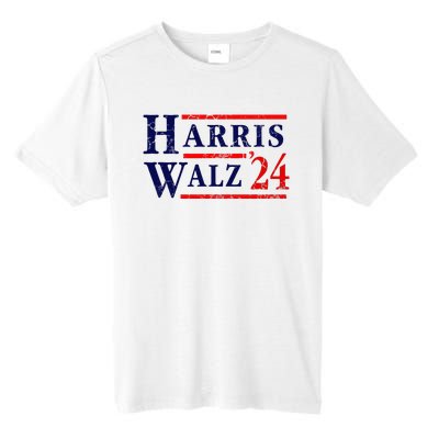 Kamala Harris Tim Walz 2024 Election Democrat Party Tall Fusion ChromaSoft Performance T-Shirt