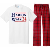 Kamala Harris Tim Walz 2024 Election Democrat Party Pajama Set