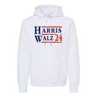 Kamala Harris Tim Walz 2024 Election Democrat Party Premium Hoodie