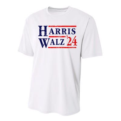 Kamala Harris Tim Walz 2024 Election Democrat Party Performance Sprint T-Shirt