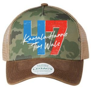 Kamala Harris Tim Walz 47 2024 Election Legacy Tie Dye Trucker Hat